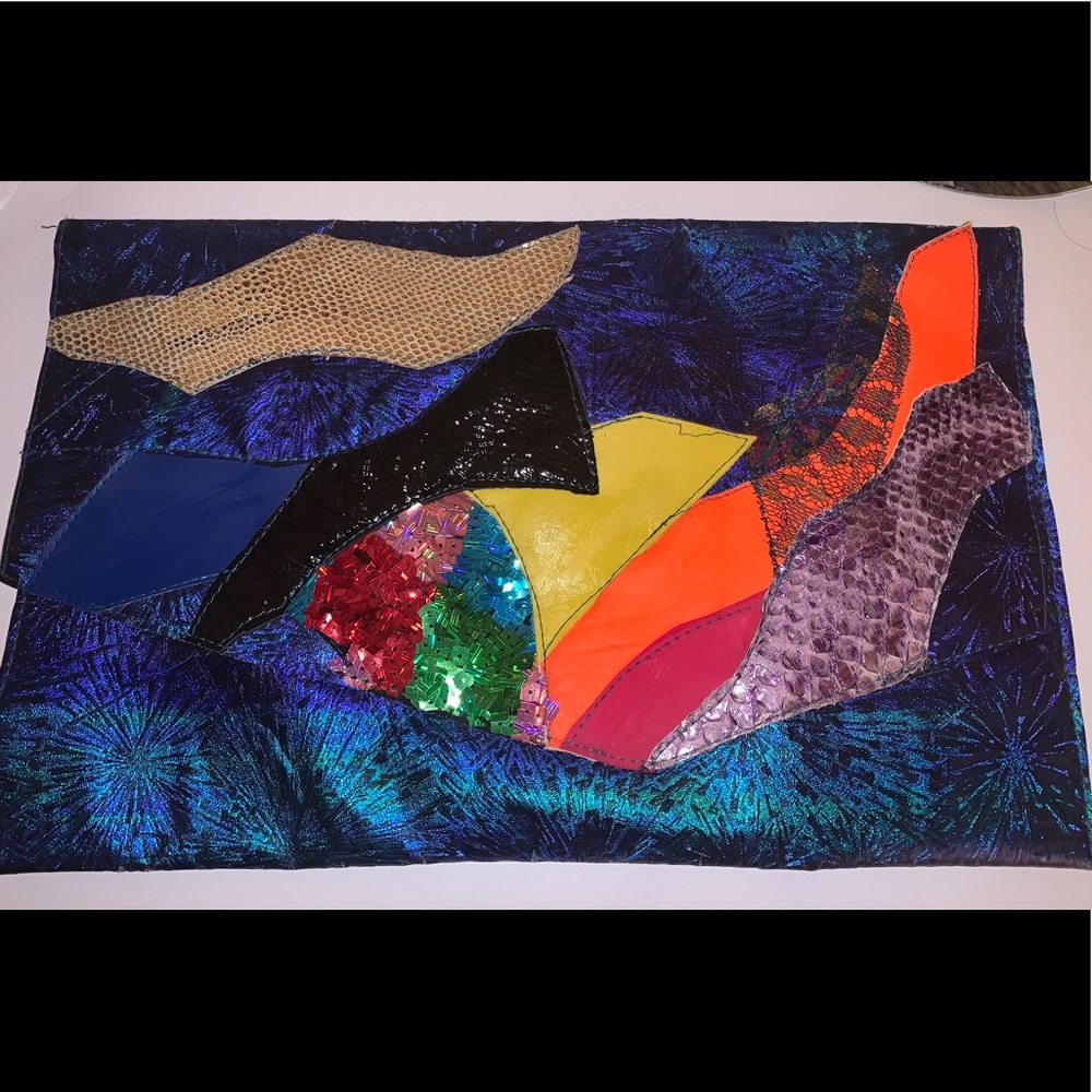 Vintage X-Large clutch purse